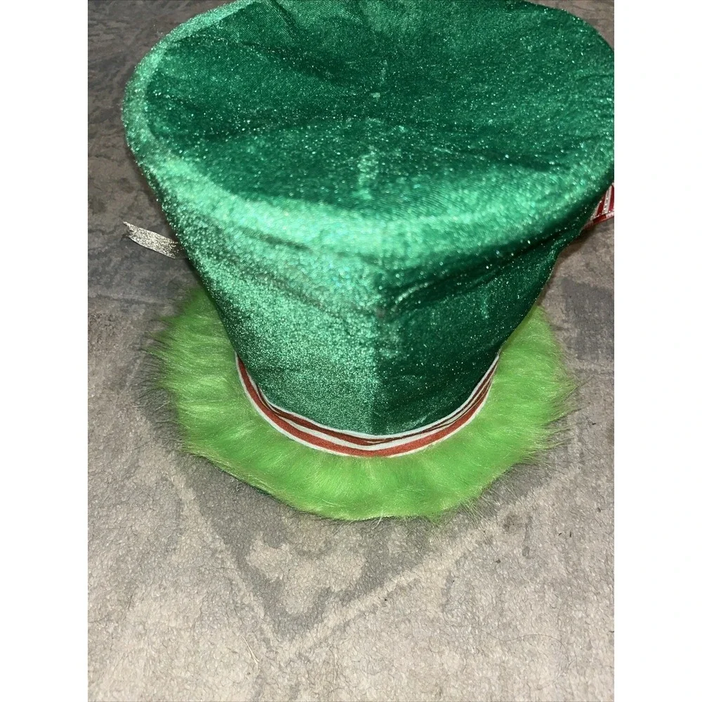 NWOT The Grinch‎ Christmas Tree Topper Top Hat Green